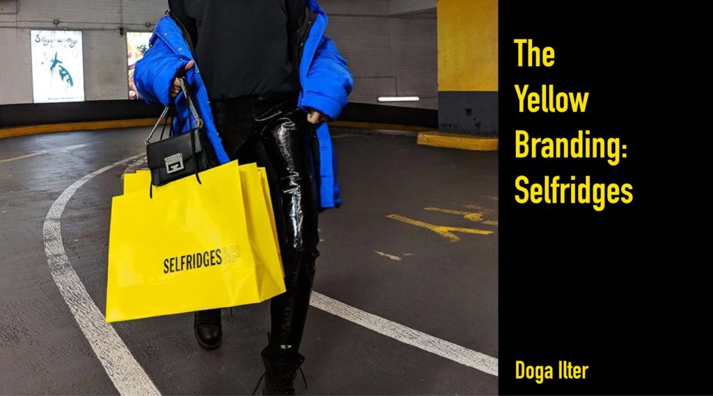 The Yellow Branding Selfridges
